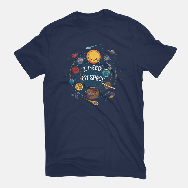 Need My Space-womens basic tee-Vallina84