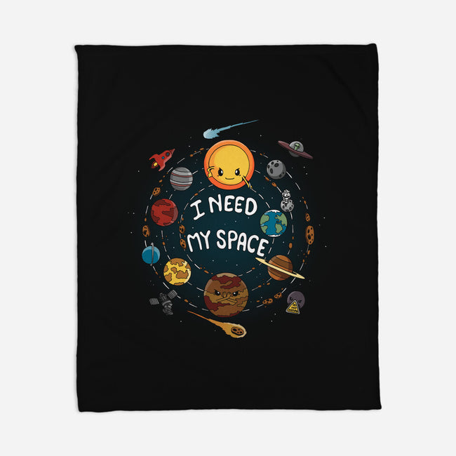 Need My Space-none fleece blanket-Vallina84