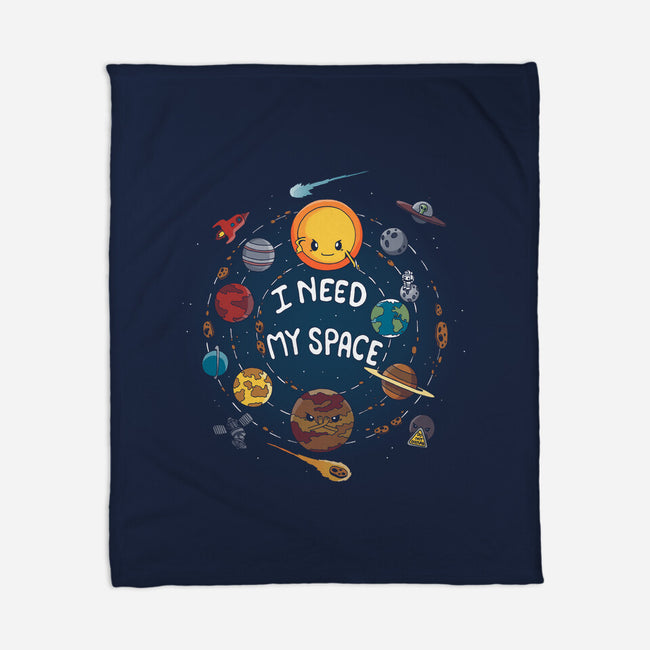 Need My Space-none fleece blanket-Vallina84