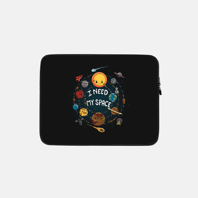 Need My Space-none zippered laptop sleeve-Vallina84