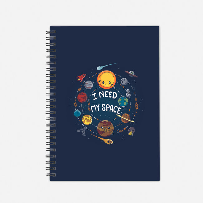 Need My Space-none dot grid notebook-Vallina84