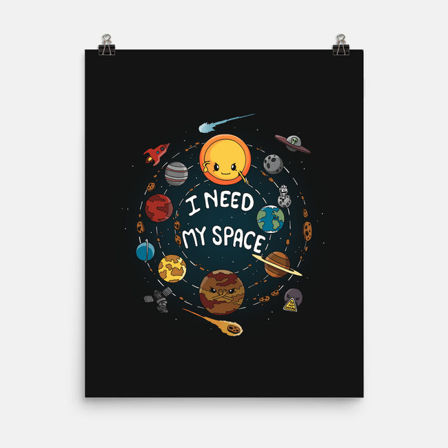 Need My Space-none matte poster-Vallina84