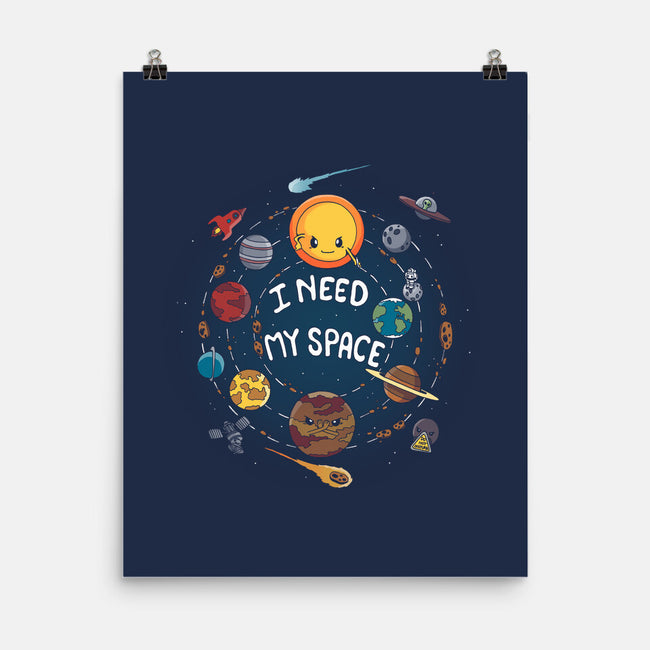 Need My Space-none matte poster-Vallina84