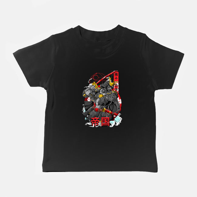 Sith Samurai-baby basic tee-Guilherme magno de oliveira