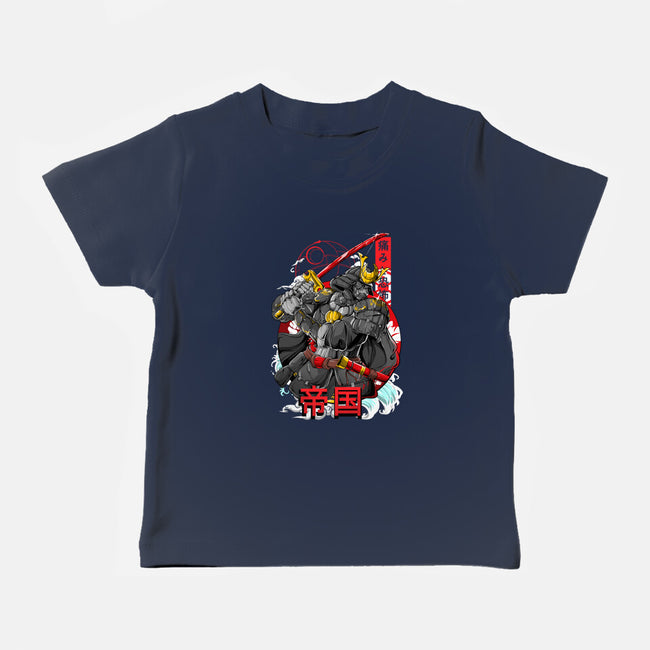 Sith Samurai-baby basic tee-Guilherme magno de oliveira