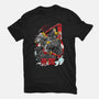 Sith Samurai-womens fitted tee-Guilherme magno de oliveira