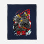 Sith Samurai-none fleece blanket-Guilherme magno de oliveira