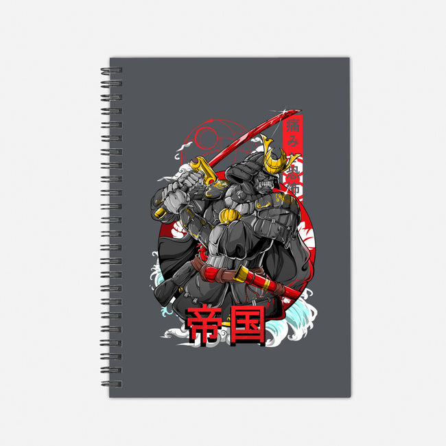 Sith Samurai-none dot grid notebook-Guilherme magno de oliveira