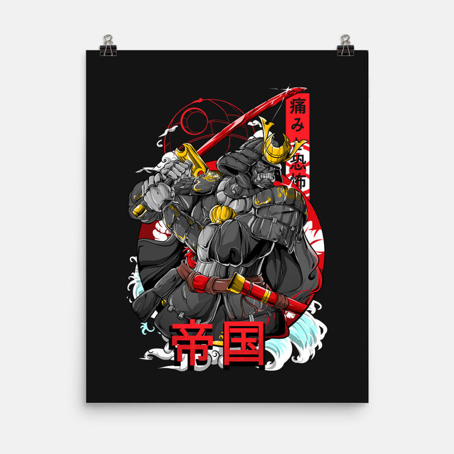 Sith Samurai-none matte poster-Guilherme magno de oliveira