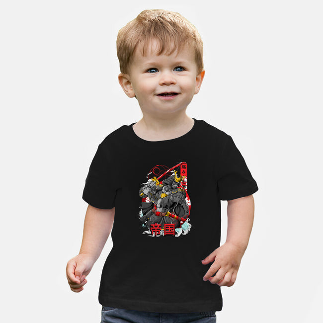 Sith Samurai-baby basic tee-Guilherme magno de oliveira