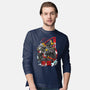 Sith Samurai-mens long sleeved tee-Guilherme magno de oliveira