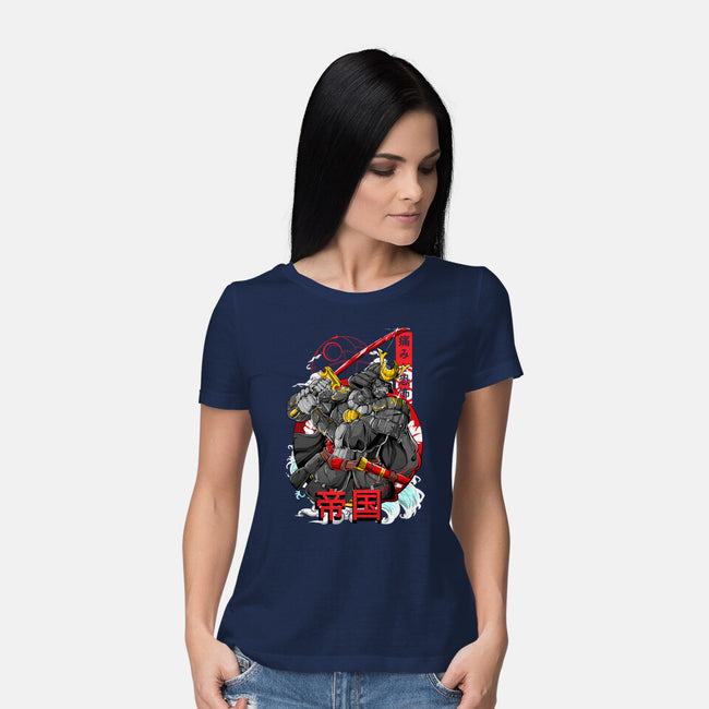 Sith Samurai-womens basic tee-Guilherme magno de oliveira