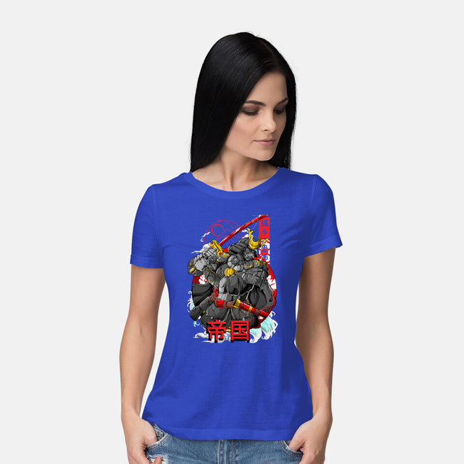 Sith Samurai-womens basic tee-Guilherme magno de oliveira