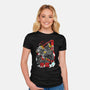 Sith Samurai-womens fitted tee-Guilherme magno de oliveira