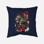 Sith Samurai-none removable cover w insert throw pillow-Guilherme magno de oliveira