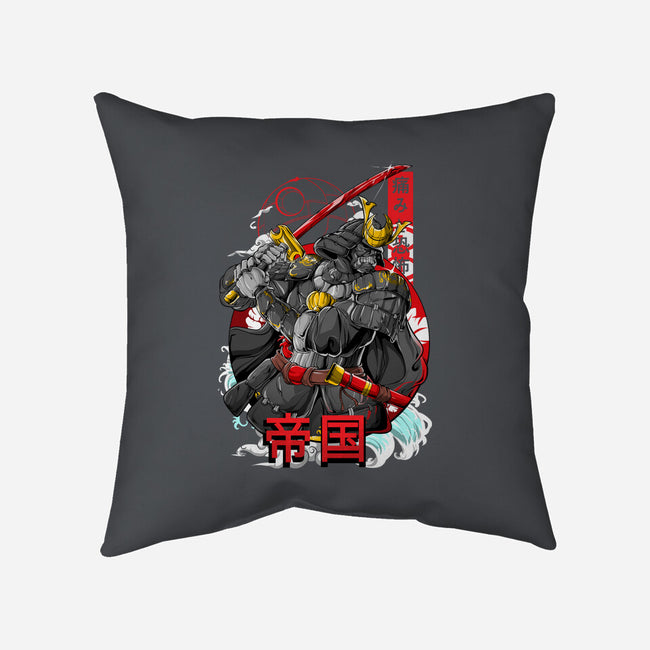 Sith Samurai-none removable cover throw pillow-Guilherme magno de oliveira
