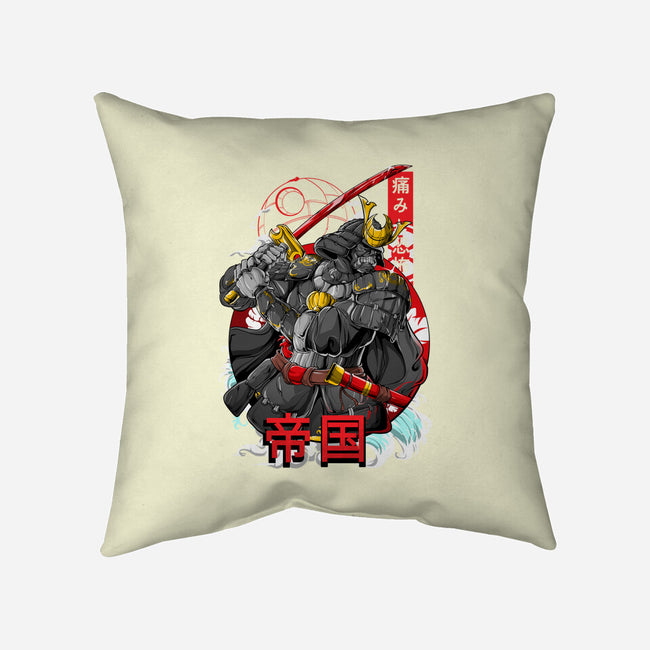 Sith Samurai-none removable cover throw pillow-Guilherme magno de oliveira