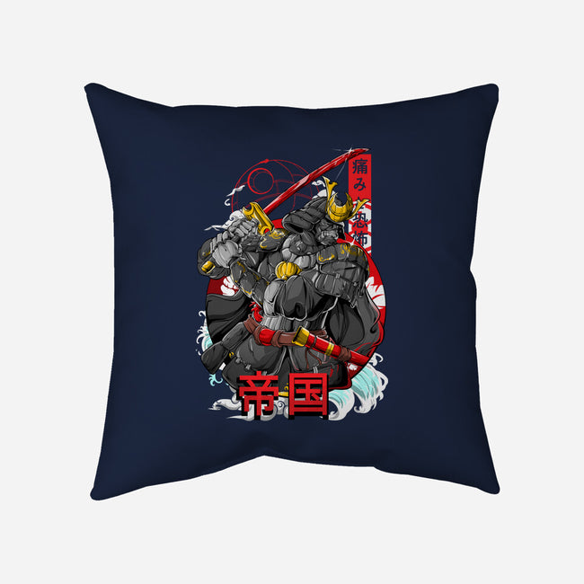 Sith Samurai-none removable cover throw pillow-Guilherme magno de oliveira