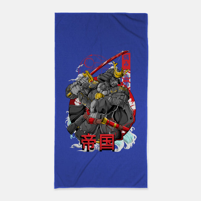 Sith Samurai-none beach towel-Guilherme magno de oliveira