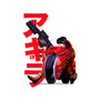 Biker-none removable cover w insert throw pillow-ArchiriUsagi