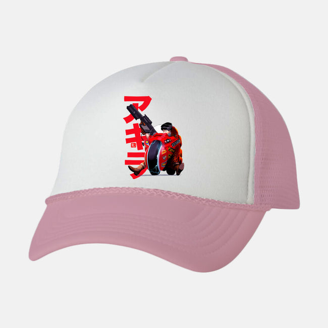 Biker-unisex trucker hat-ArchiriUsagi