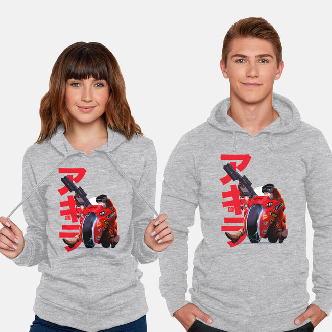 Biker-unisex pullover sweatshirt-ArchiriUsagi