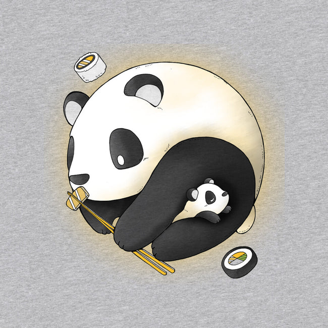 Panda Yin Yang-unisex zip-up sweatshirt-Vallina84