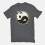 Panda Yin Yang-womens basic tee-Vallina84