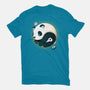 Panda Yin Yang-womens basic tee-Vallina84