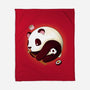 Panda Yin Yang-none fleece blanket-Vallina84