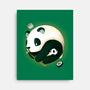 Panda Yin Yang-none stretched canvas-Vallina84