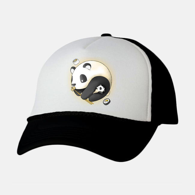 Panda Yin Yang-unisex trucker hat-Vallina84