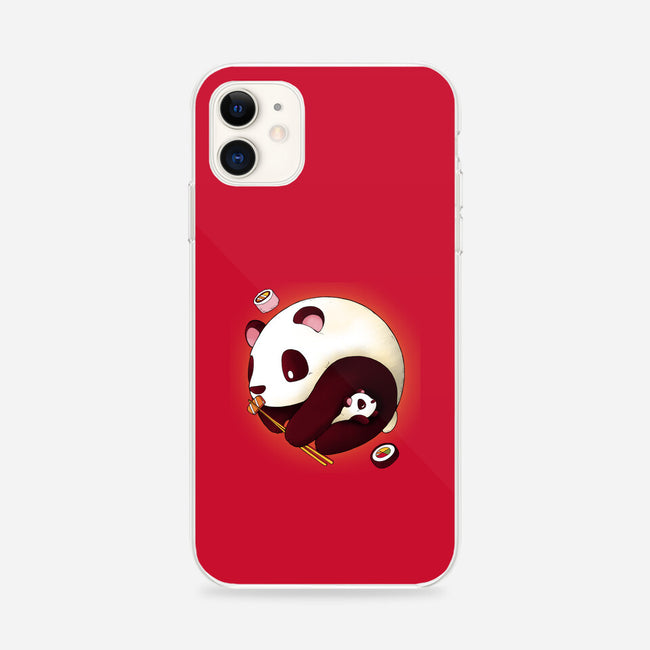 Panda Yin Yang-iphone snap phone case-Vallina84