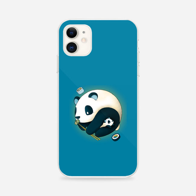 Panda Yin Yang-iphone snap phone case-Vallina84