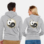 Panda Yin Yang-unisex zip-up sweatshirt-Vallina84