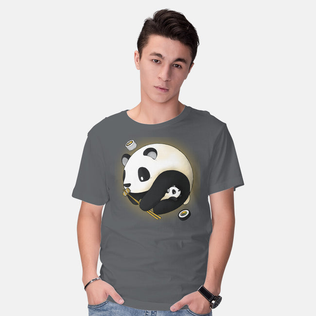 Panda Yin Yang-mens basic tee-Vallina84