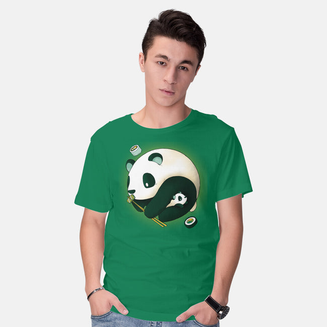 Panda Yin Yang-mens basic tee-Vallina84