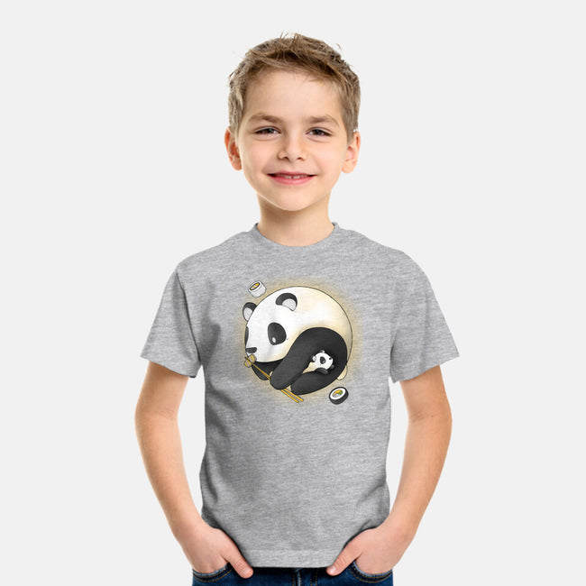 Panda Yin Yang-youth basic tee-Vallina84