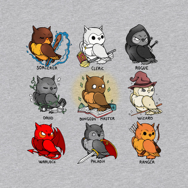 Owl Role Play Game-womens basic tee-Vallina84