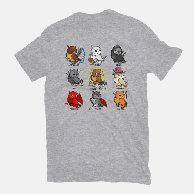 Owl Role Play Game-youth basic tee-Vallina84