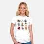 Owl Role Play Game-womens fitted tee-Vallina84