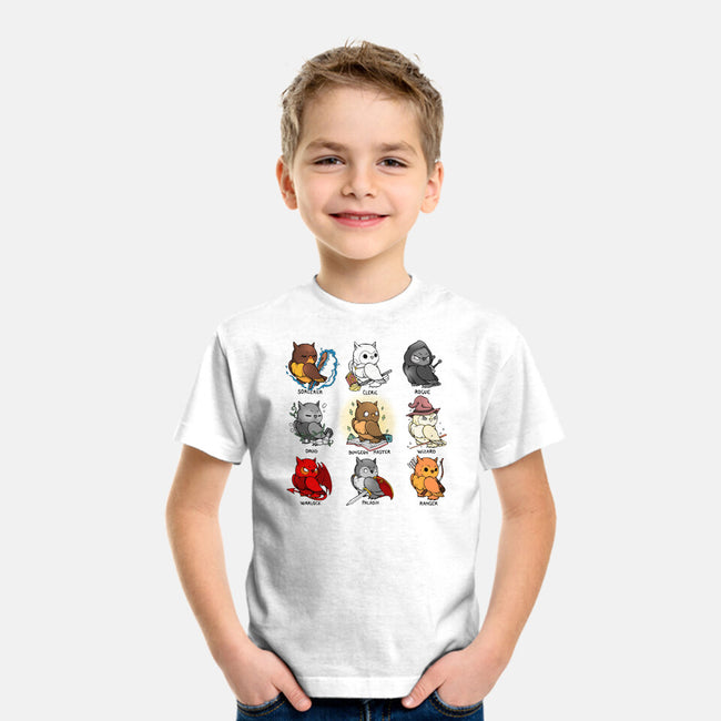 Owl Role Play Game-youth basic tee-Vallina84