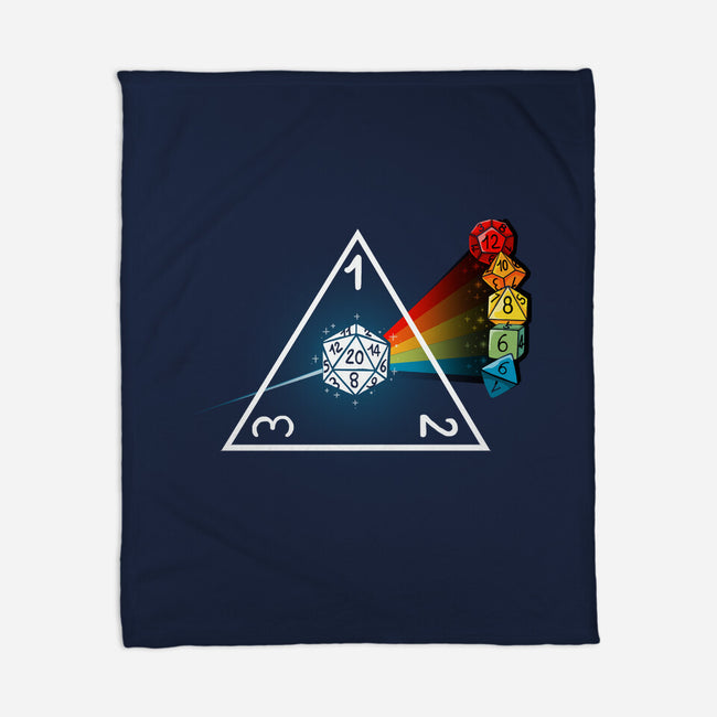 Dice Prism-none fleece blanket-Vallina84