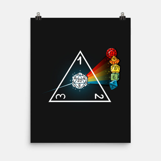 Dice Prism-none matte poster-Vallina84