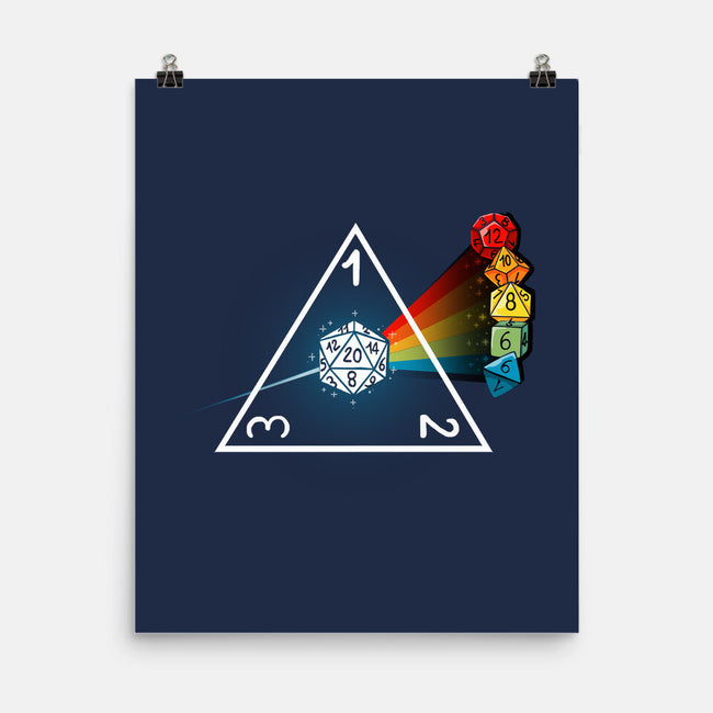 Dice Prism-none matte poster-Vallina84