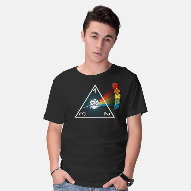 Dice Prism-mens basic tee-Vallina84