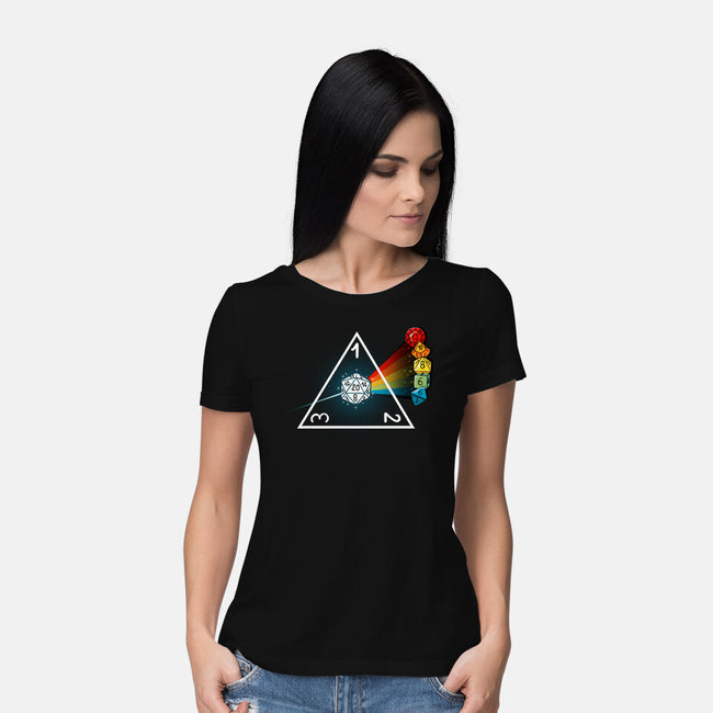 Dice Prism-womens basic tee-Vallina84