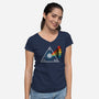 Dice Prism-womens v-neck tee-Vallina84