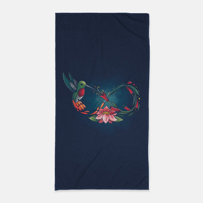 Humming Infinity-none beach towel-Vallina84