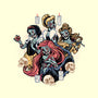 Undead Princesses-none removable cover w insert throw pillow-momma_gorilla